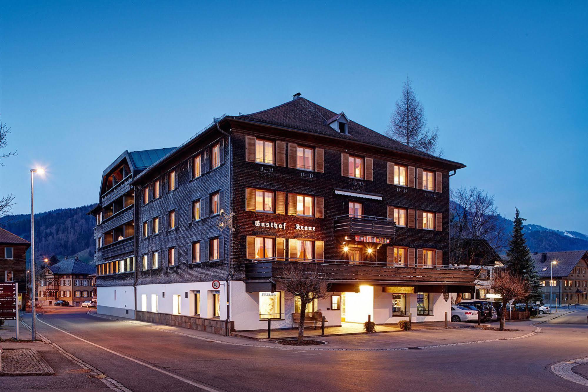 Hotel Gasthof Krone Hittisau Ngoại thất bức ảnh