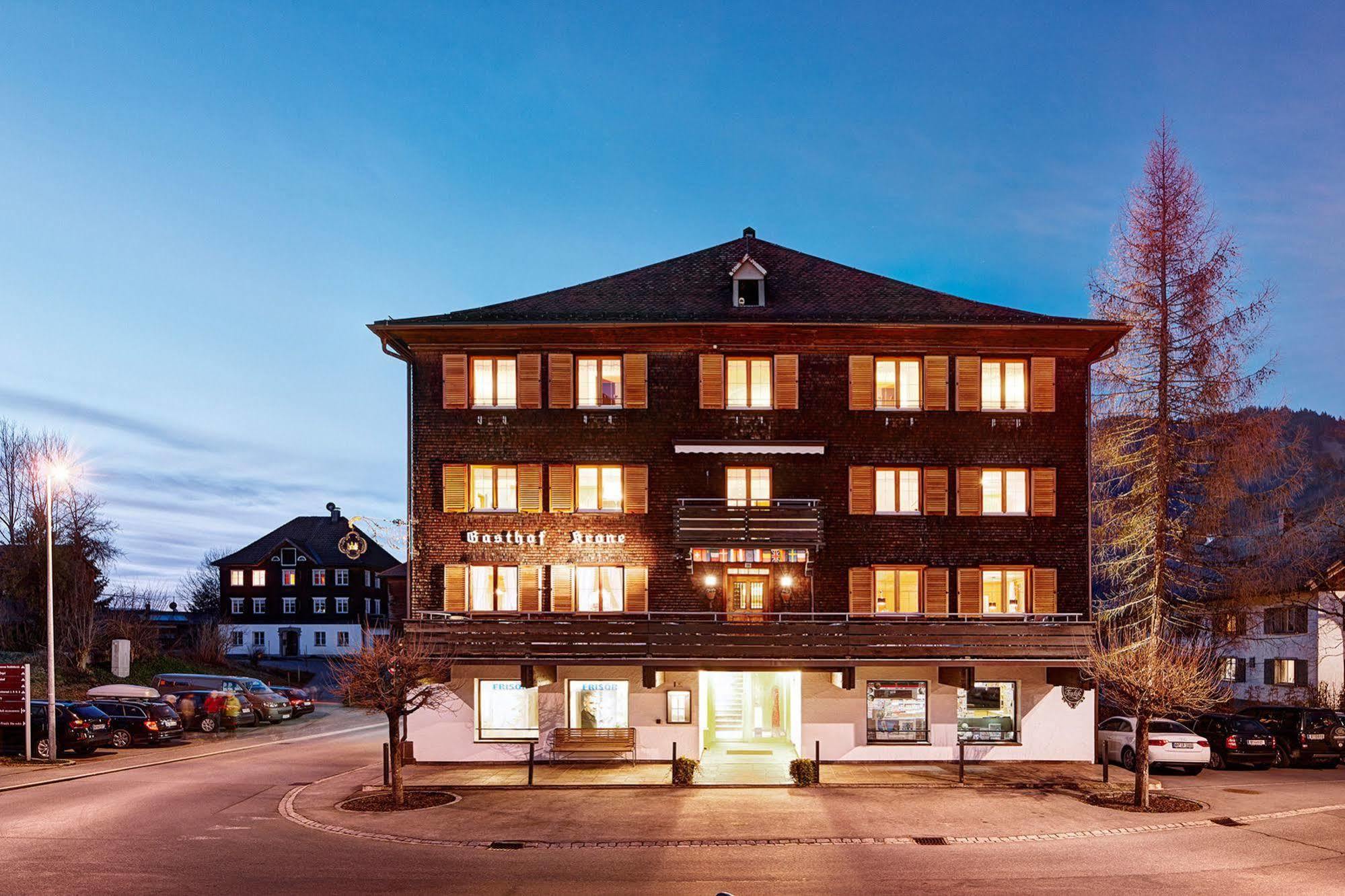 Hotel Gasthof Krone Hittisau Ngoại thất bức ảnh
